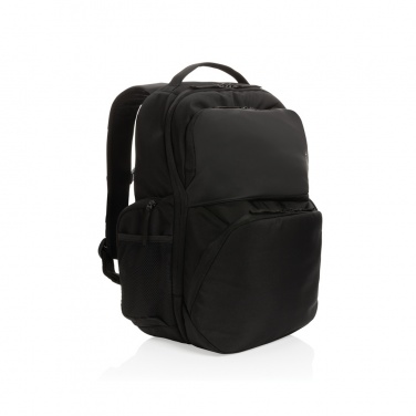 Logo trade business gift photo of: Swiss Peak AWARE™ RPET 15.6 inch commuter backpack