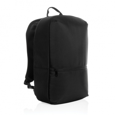 Logo trade promotional merchandise picture of: Impact AWARE™ 1200D Minimalist 15.6 inch laptop backpack