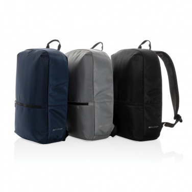 Logo trade promotional gifts picture of: Impact AWARE™ 1200D Minimalist 15.6 inch laptop backpack