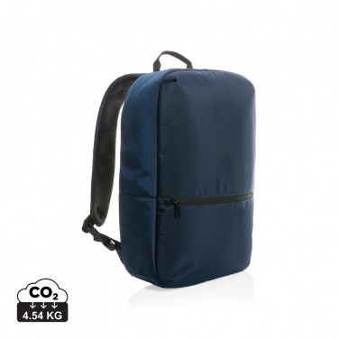 Logotrade promotional item picture of: Impact AWARE™ 1200D Minimalist 15.6 inch laptop backpack