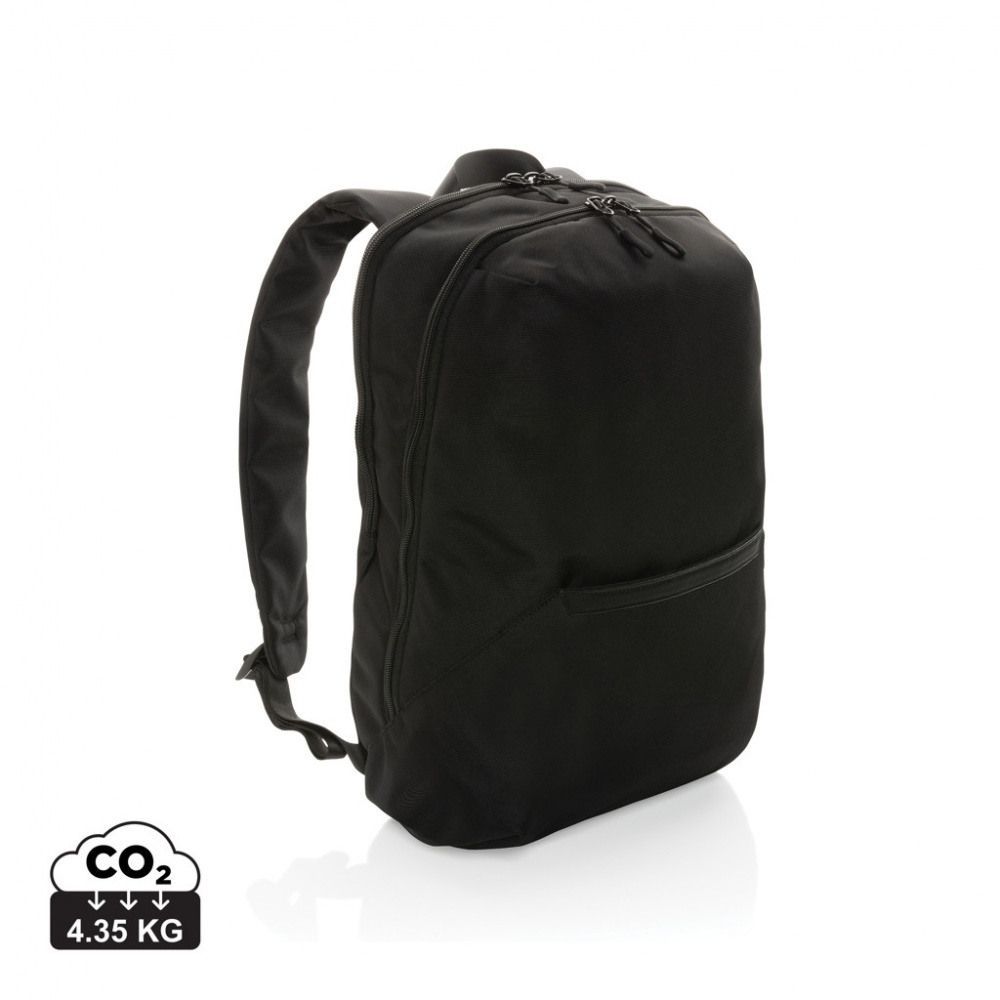 Logo trade corporate gift photo of: Impact AWARE™ 1200D 15.6'' modern laptop backpack