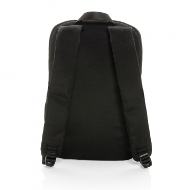 Logo trade promotional merchandise image of: Impact AWARE™ 1200D 15.6'' modern laptop backpack