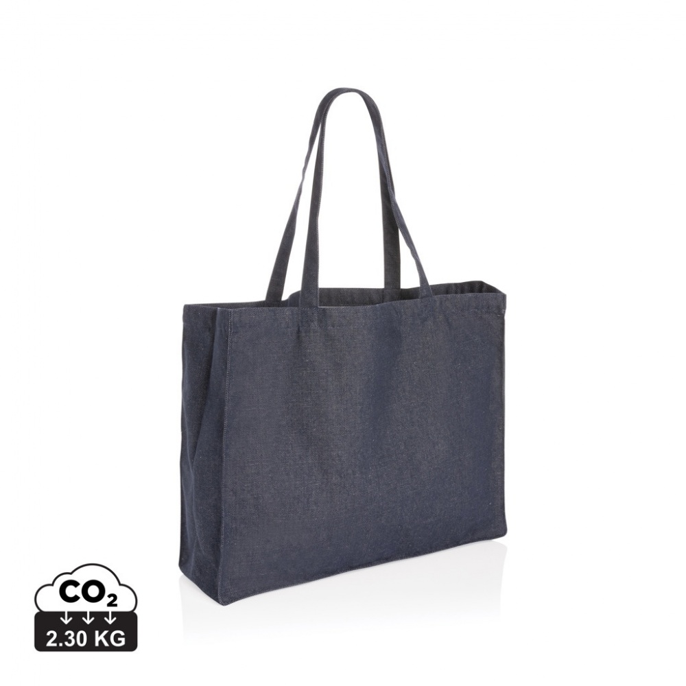 Logotrade promotional product picture of: Impact AWARE™ recycled denim shopper