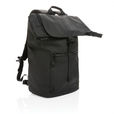 Logotrade business gift image of: Impact AWARE™ RPET water resistant 15.6" laptop backpack