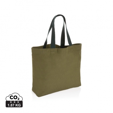 Logo trade promotional merchandise photo of: Impact Aware™ 240 gsm rcanvas large tote undyed