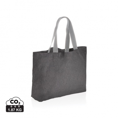 Logo trade promotional products image of: Impact Aware™ 240 gsm rcanvas large tote undyed