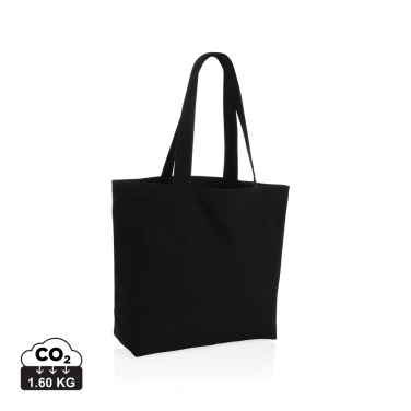 Logo trade promotional item photo of: Impact Aware™ 240 gsm rcanvas shopper w/pocket undyed