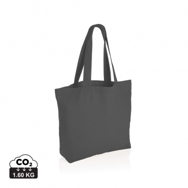 Logotrade advertising products photo of: Impact Aware™ 240 gsm rcanvas shopper w/pocket undyed