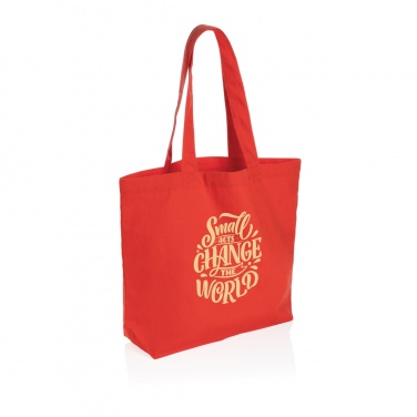 Logotrade corporate gift picture of: Impact Aware™ 240 gsm rcanvas shopper w/pocket