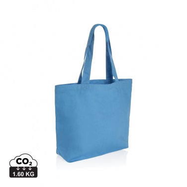 Logotrade promotional giveaway image of: Impact Aware™ 240 gsm rcanvas shopper w/pocket