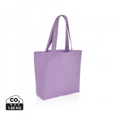 Logo trade business gift photo of: Impact Aware™ 240 gsm rcanvas shopper w/pocket