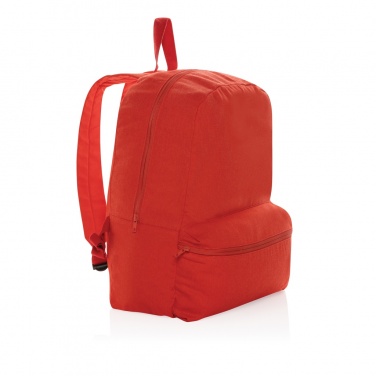 Logo trade promotional giveaways image of: Impact Aware™ 285 gsm rcanvas backpack