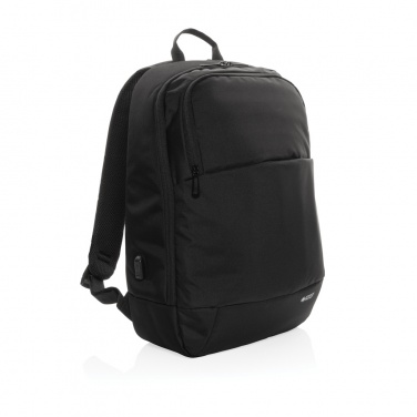 Logotrade promotional giveaway picture of: Swiss Peak AWARE™ modern 15.6" laptop backpack