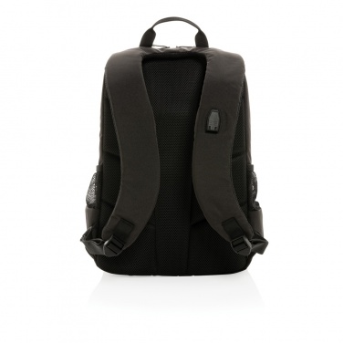 Logo trade promotional product photo of: Impact AWARE™ Lima 15.6' RFID laptop backpack