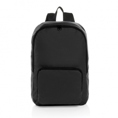 Logo trade promotional merchandise image of: Dillon AWARE™ RPET foldable classic backpack