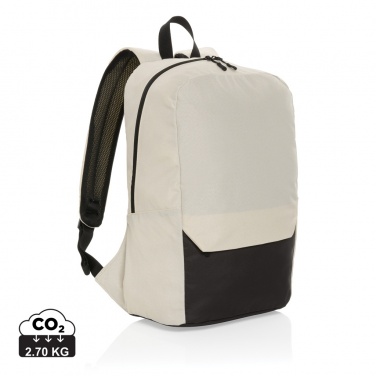 Logotrade promotional gift picture of: Kazu AWARE™ RPET basic 15.6 inch laptop backpack