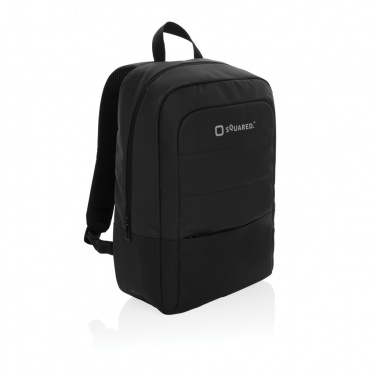 Logo trade promotional item photo of: Armond AWARE™ RPET 15.6 inch standard laptop backpack