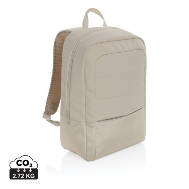 Logotrade promotional item picture of: Armond AWARE™ RPET 15.6 inch standard laptop backpack