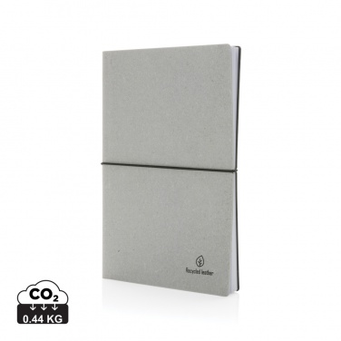 Logotrade corporate gift picture of: A5 recycled leather notebook