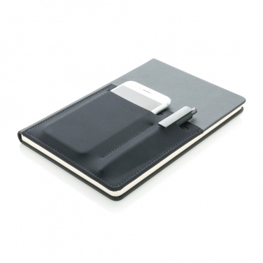 Logo trade corporate gift photo of: A5 Deluxe notebook with smart pockets