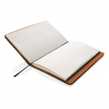 Logo trade promotional items picture of: Notebook with phone pocket