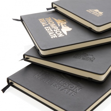 Logo trade corporate gift photo of: Standard hardcover PU notebook A5