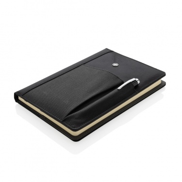 Logotrade advertising products photo of: Refillable notebook and pen set