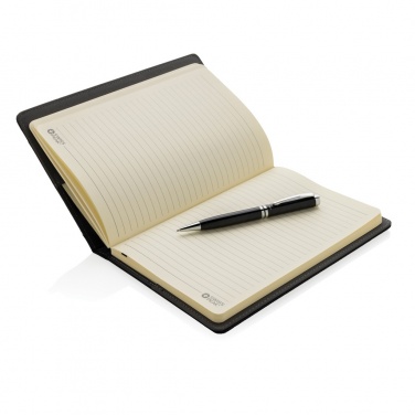 Logotrade promotional item picture of: Refillable notebook and pen set