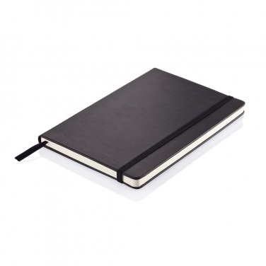 Logotrade promotional item image of: Deluxe hardcover PU A5 notebook