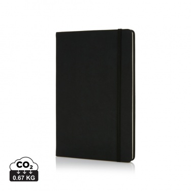 Logotrade promotional gift image of: Deluxe hardcover PU A5 notebook