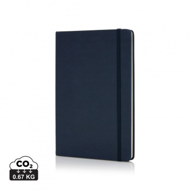 Logo trade promotional product photo of: Deluxe hardcover PU A5 notebook