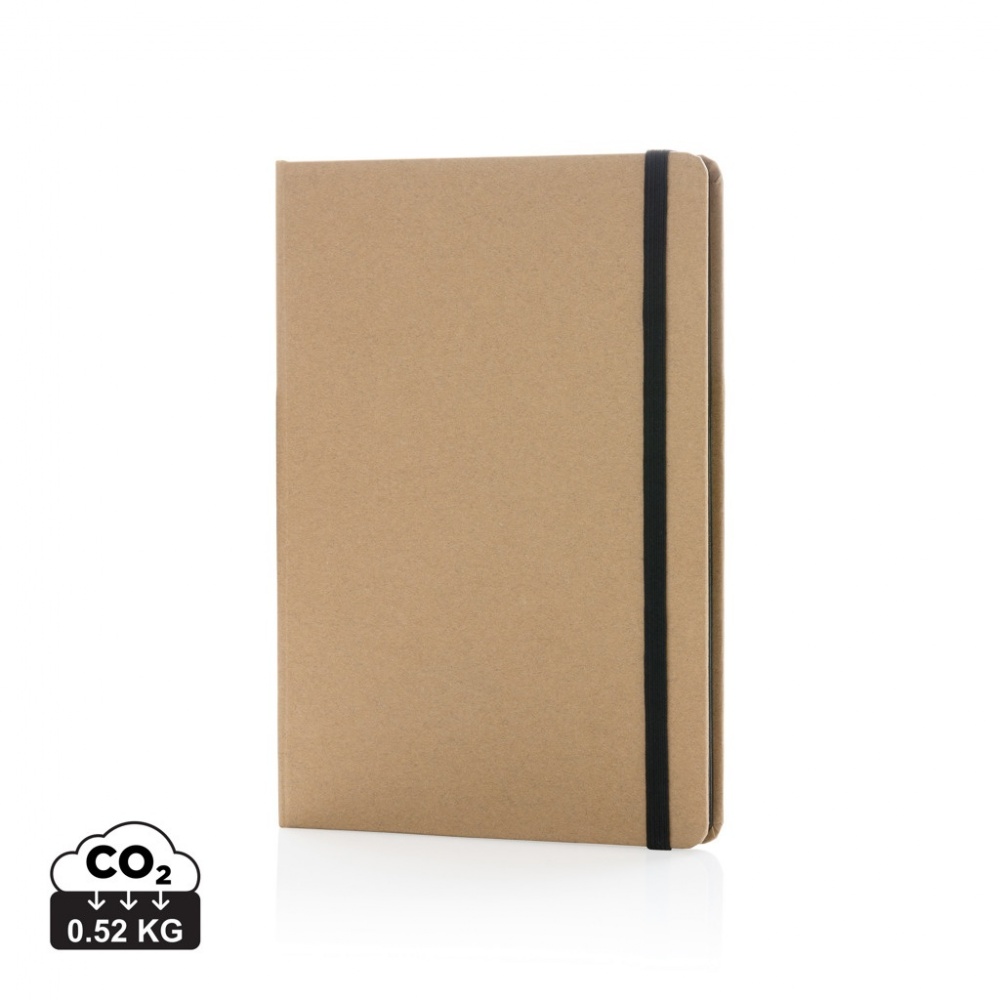 Logo trade promotional items picture of: A5 kraft notebook