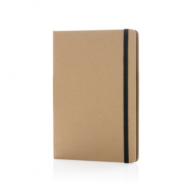 Logo trade promotional gift photo of: A5 kraft notebook