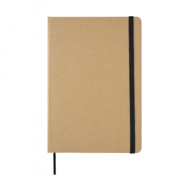 Logo trade promotional merchandise picture of: A5 kraft notebook