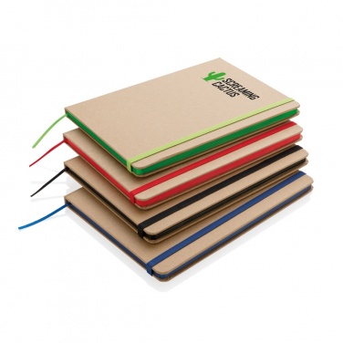 Logo trade business gift photo of: A5 kraft notebook