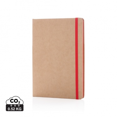 Logotrade promotional merchandise photo of: A5 kraft notebook