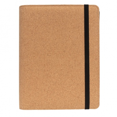 Logotrade promotional merchandise image of: Deluxe cork portfolio A5 with pen