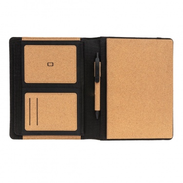 Logotrade promotional items photo of: Deluxe cork portfolio A5 with pen