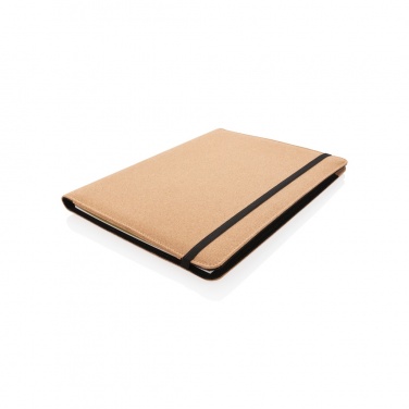 Logotrade promotional merchandise image of: Deluxe cork portfolio A4 with pen