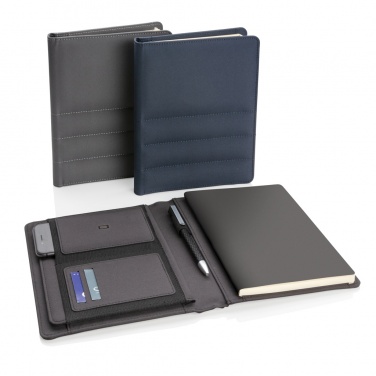 Logo trade promotional giveaways image of: Impact AWARE™ RPET A5 notebook