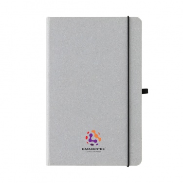 Logotrade promotional merchandise image of: Recycled leather hardcover notebook A5