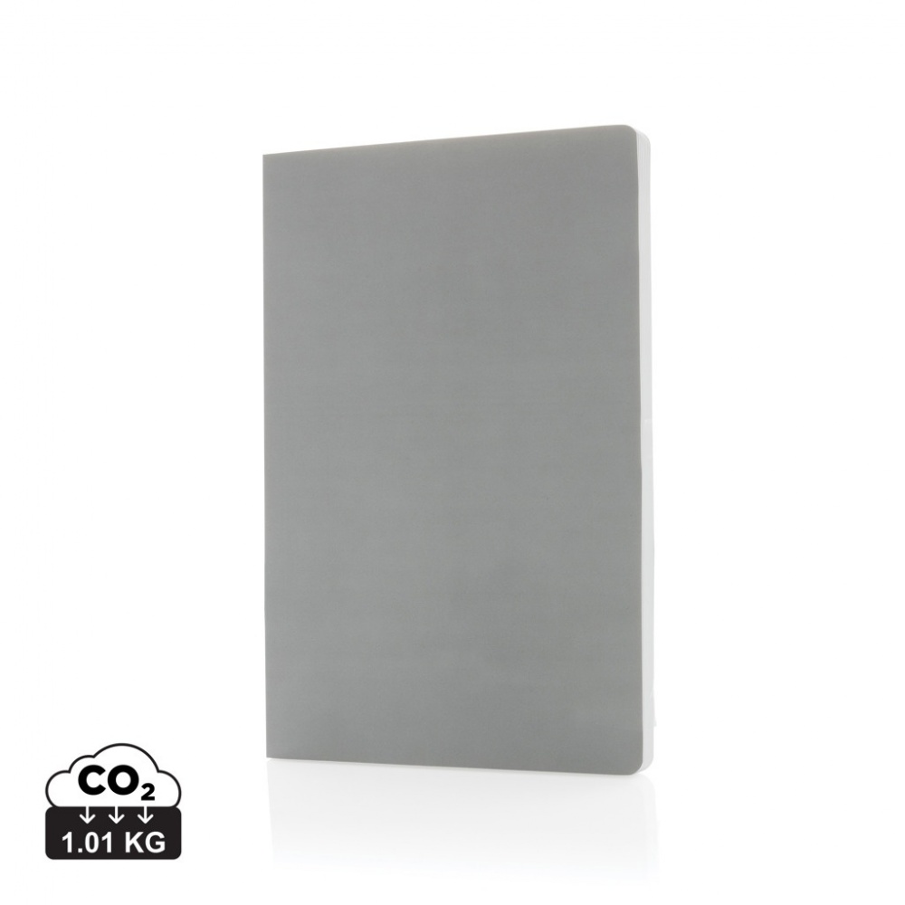 Logo trade promotional gift photo of: Impact softcover stone paper notebook A5