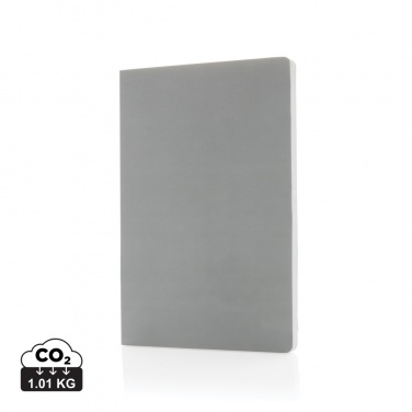 Logo trade business gifts image of: Impact softcover stone paper notebook A5