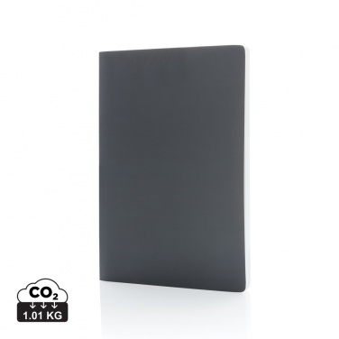 Logo trade promotional products picture of: Impact softcover stone paper notebook A5