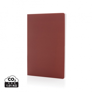 Logo trade promotional merchandise picture of: Impact softcover stone paper notebook A5