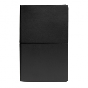 Logo trade promotional item photo of: Modern deluxe softcover A5 notebook