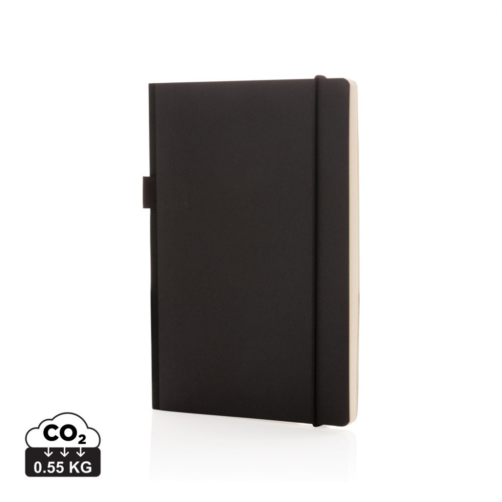 Logotrade promotional product image of: A5 deluxe kraft hardcover notebook