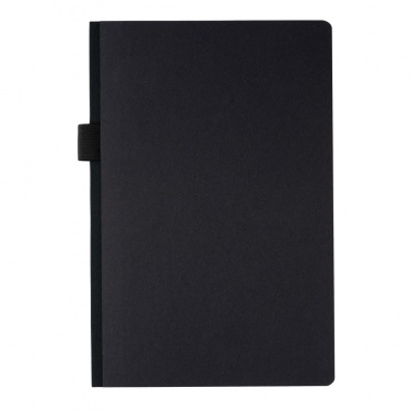 Logo trade corporate gifts image of: A5 deluxe kraft hardcover notebook