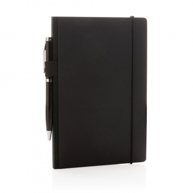 Logotrade promotional merchandise image of: A5 deluxe kraft hardcover notebook