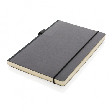 Logo trade advertising products image of: A5 deluxe kraft hardcover notebook